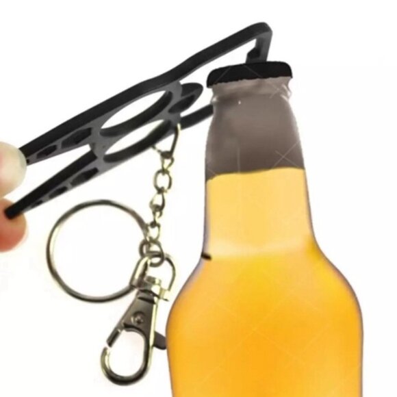 Fuchsia Cat Self Defense Keychain - Picture 5 of 6